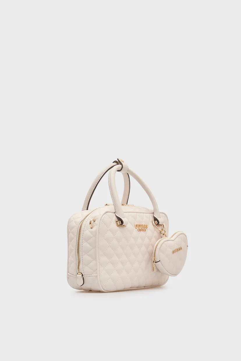 Женская белая сумка ATABEY BOX SATCHEL 3