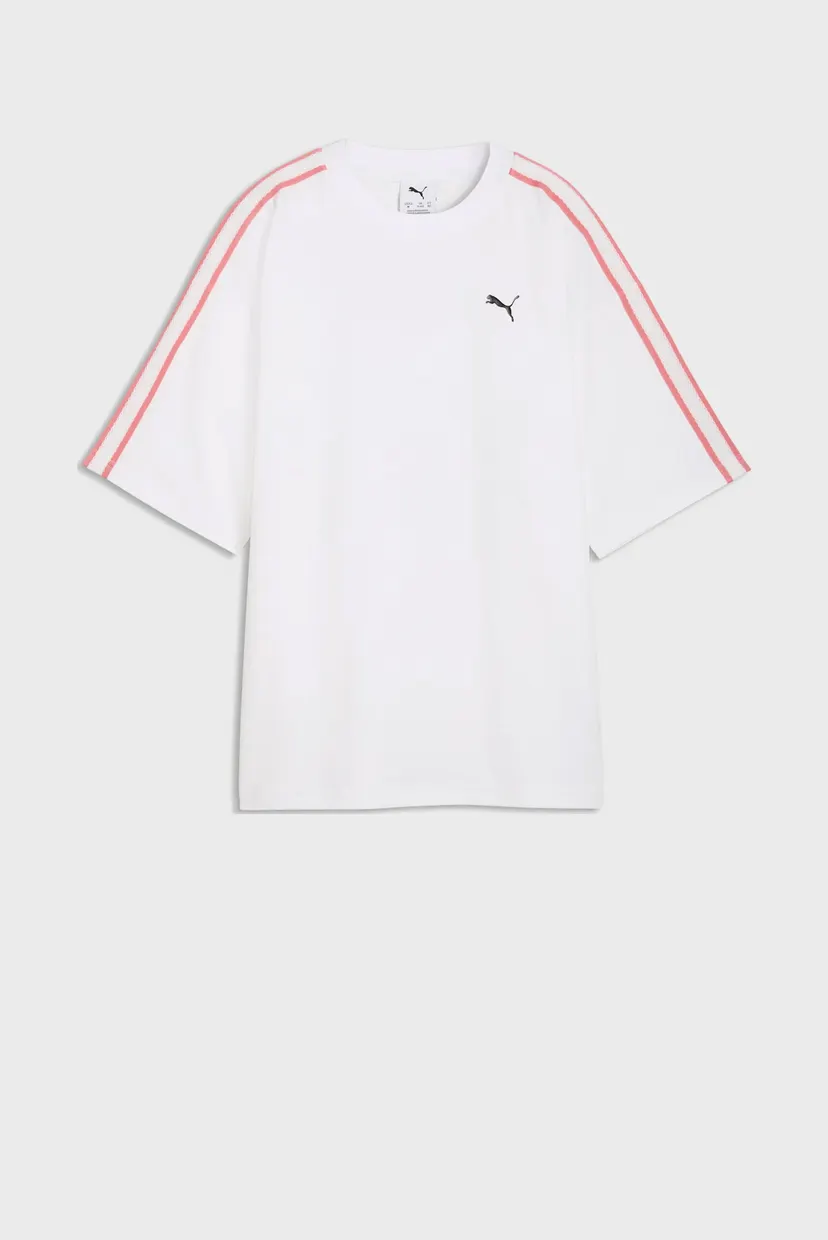 Детская белая футболка Oversized Graphic Tee Youth 4