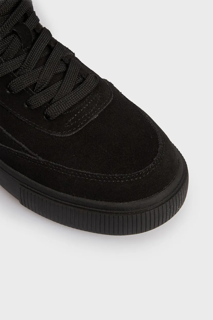 Жіночі чорні замшеві хайтопи SUEDE VULC WINTER SNEAKER 4