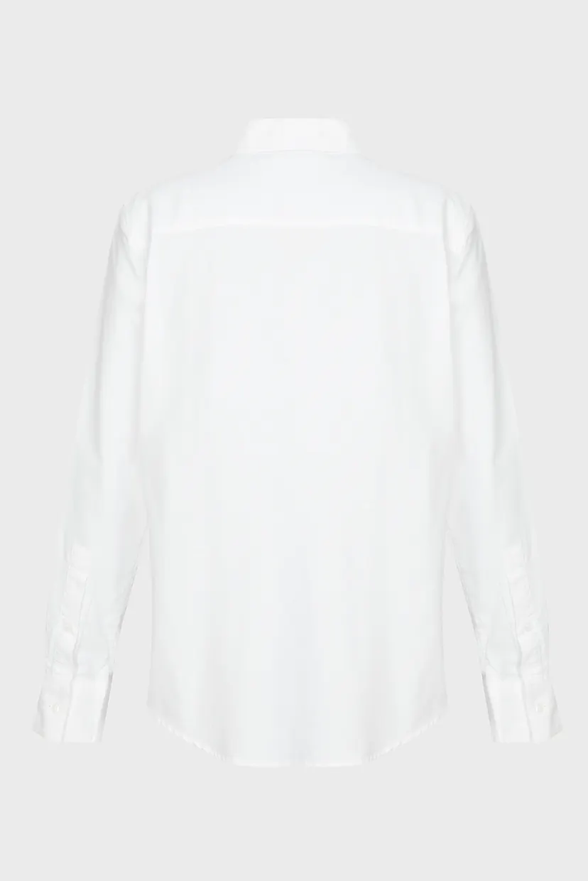 Жіноча біла сорочка STRETCH OXFORD REGULAR SHIRT 5