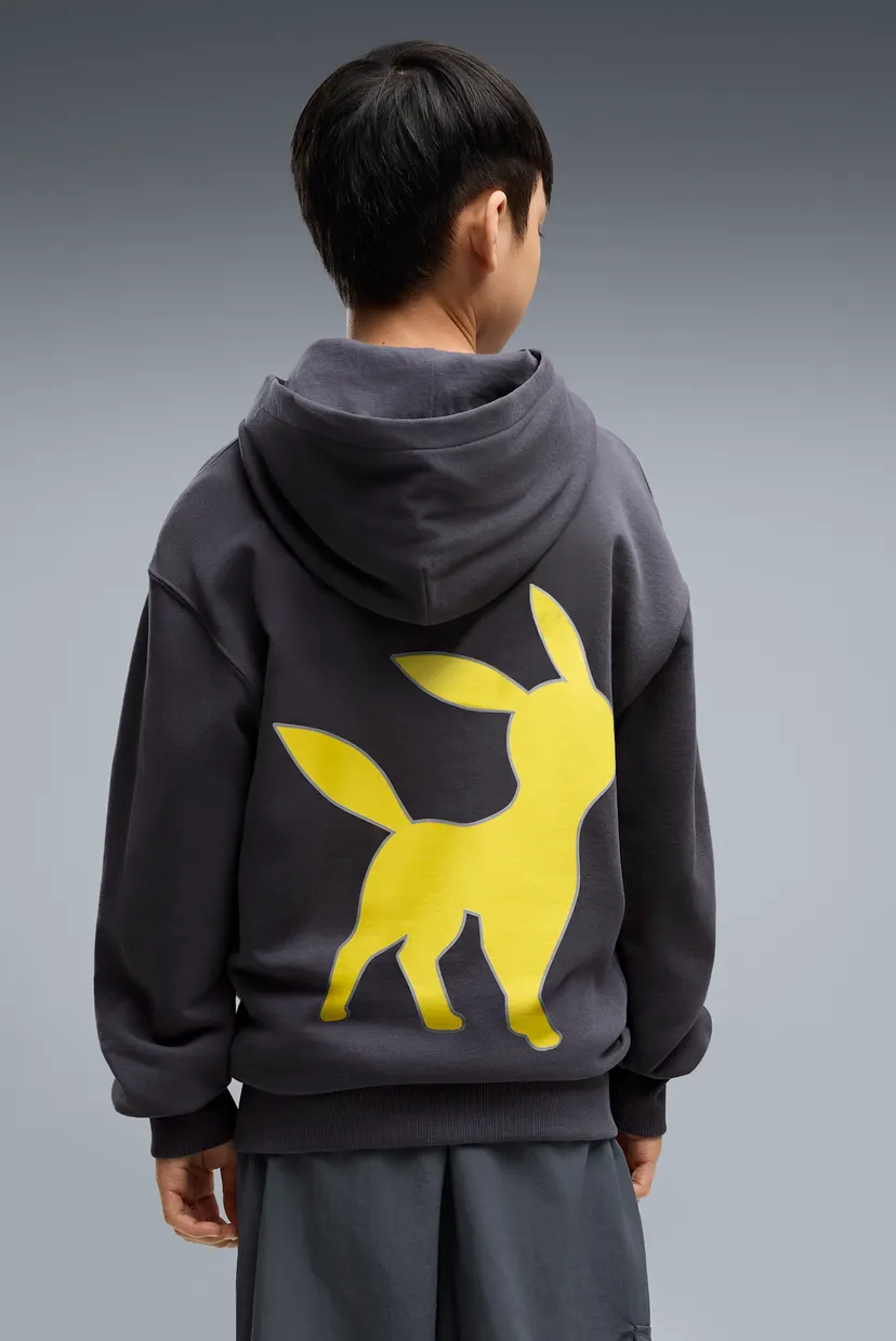 Дитяче чорне худі PUMA x POKEMON Relaxed Graphic Hoodie Youth 3