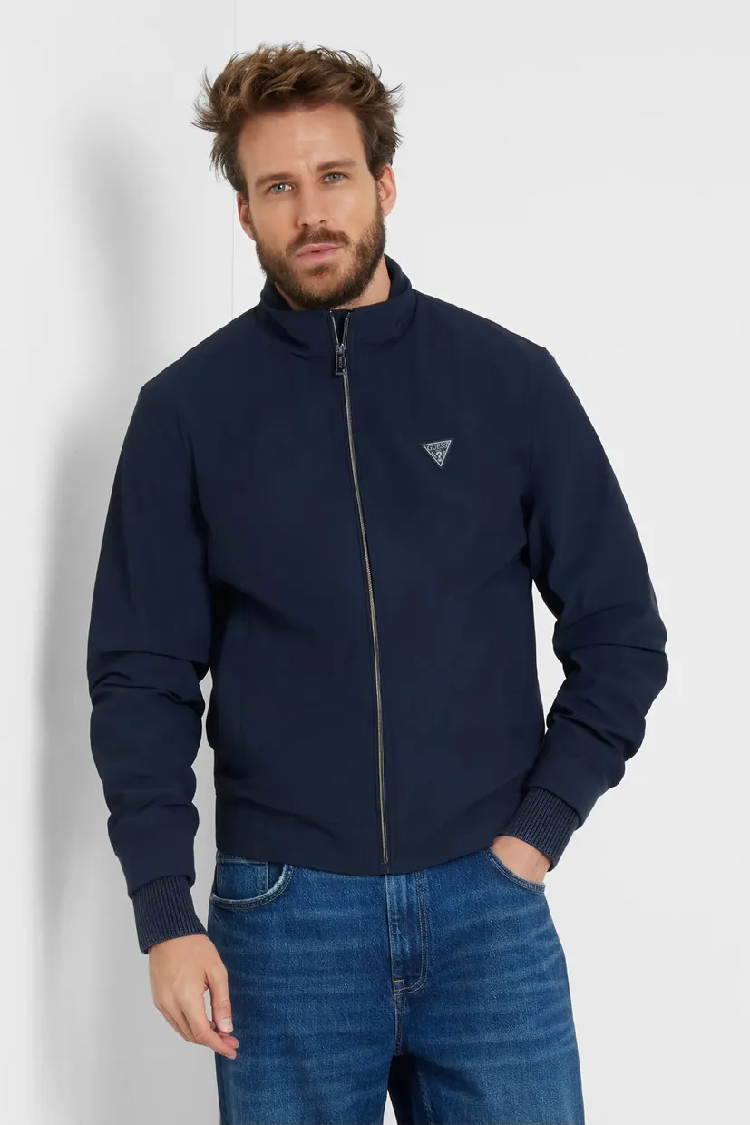 Мужская темно-синяя ветровка Guess M4YL13.WEZ70;G7V2 — MD-Fashion