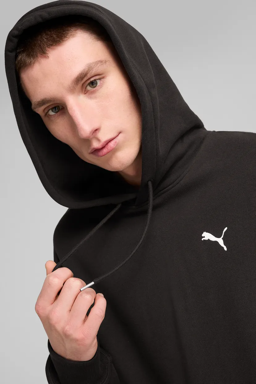 Мужское черное худи WARDROBE ESS Relaxed Hoodie Men 4