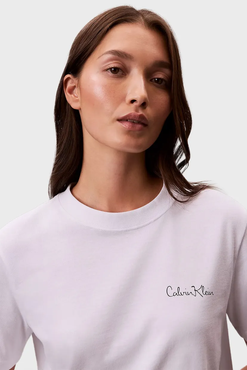 Жіноча біла футболка SS CLASSIC GRAPHIC TEE 4