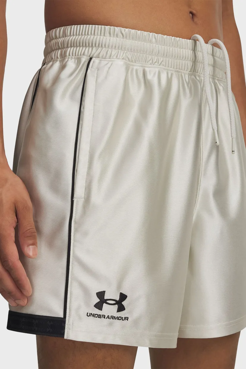 Мужские белые шорты UA M 96 Terrace Shorts 4
