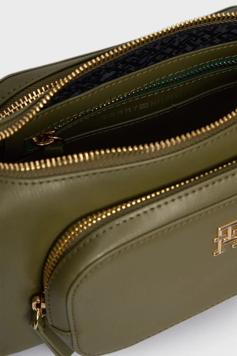 Женская зеленая сумка TH SOFT UTILITY SHOULDER BAG PU 6
