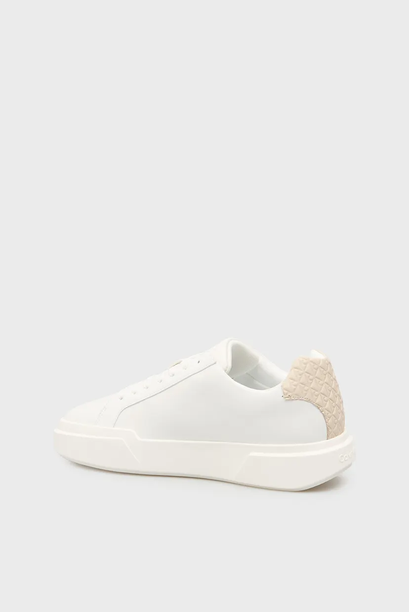 Чоловічі білі шкіряні снікерси CHUNKY CUPSOLE 5