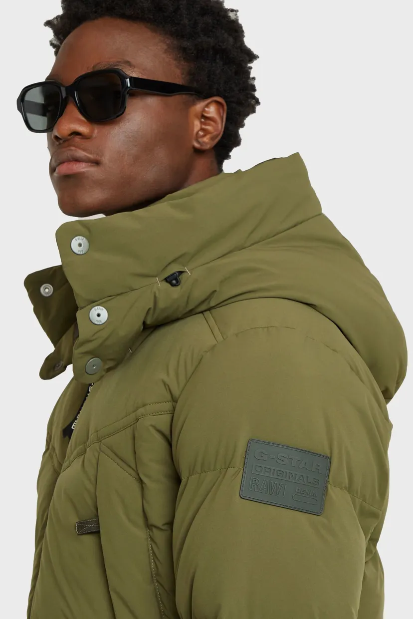 Мужская зеленая куртка G- Whistler Padded Hooded Jacket 2.2 4