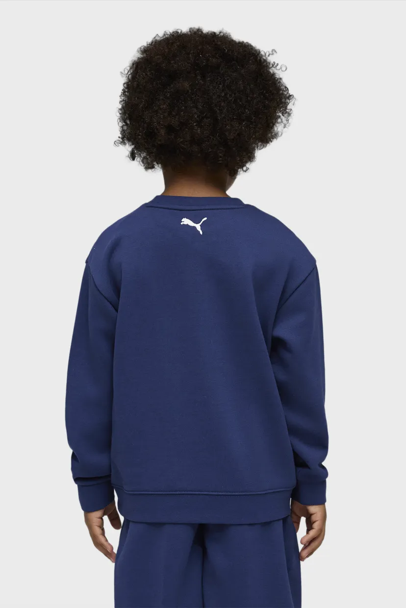 Дитячий синій світшот Sporty Cats Relaxed Sweatshirt Kids 3