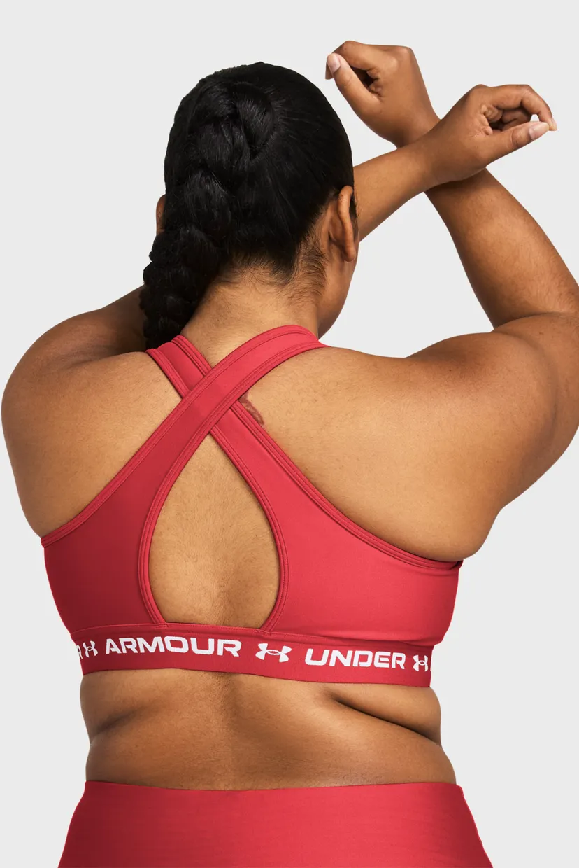 Женский красный топ Crossback Mid Bra 8