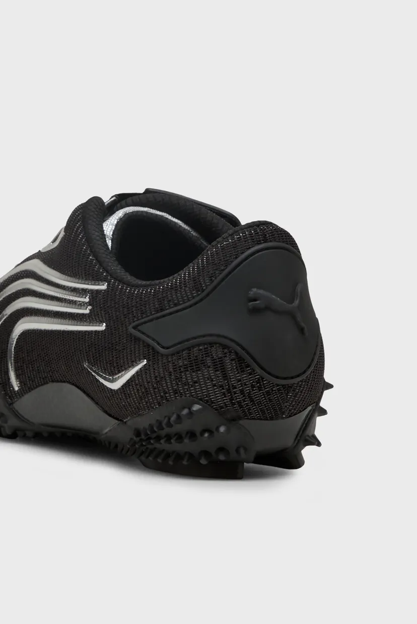 Чорні кросівки Mostro Metallic Sneakers Unisex 6