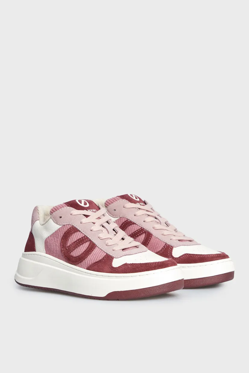 Жіночі рожеві шкіряні кросівки BRIDGET SNEAKER 3