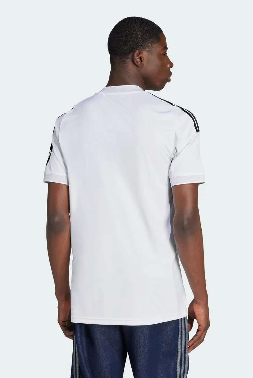 Мужская белая футболка Real Madrid 25/26 Home adidas JJ1931 — MD