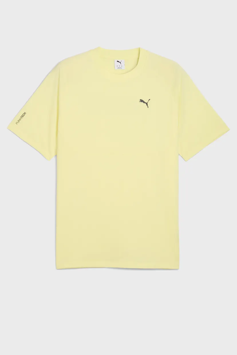 Чоловіча жовта футболка PUMATECH Graphic Relaxed Tee Men 6