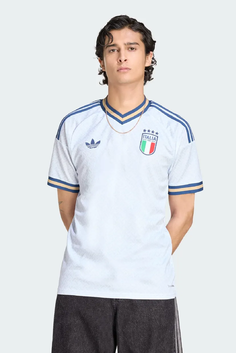 Мужская голубая футболка Italy 26 Away 1