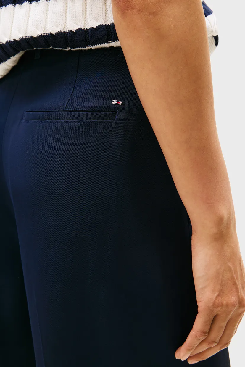 Жіночі темно-сині брюки VIS TWILL STRAIGHT 4
