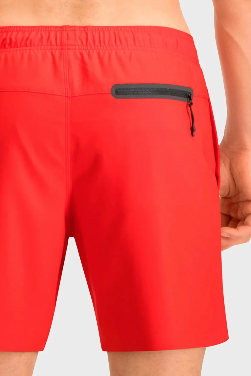 Мужские красные плавательные шорты PUMA Swim Men Medium Length 5