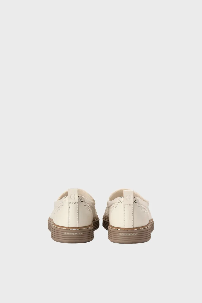 Жіночі білі лофери ØriginalGrand Camarin Stitchlite™ Venetian Loafer 5