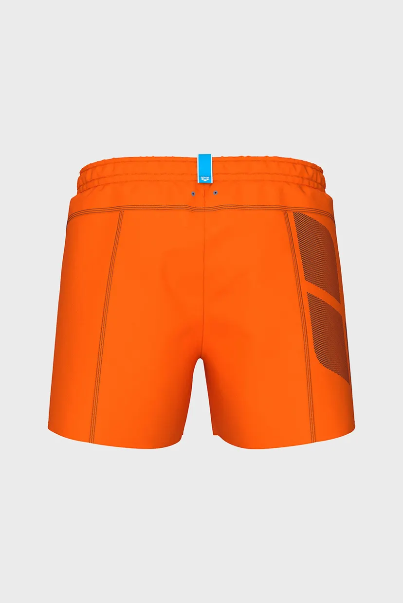 Мужские оранжевые плавательные шорты PRO_FILE LOSANGE BEACH SHORT 7