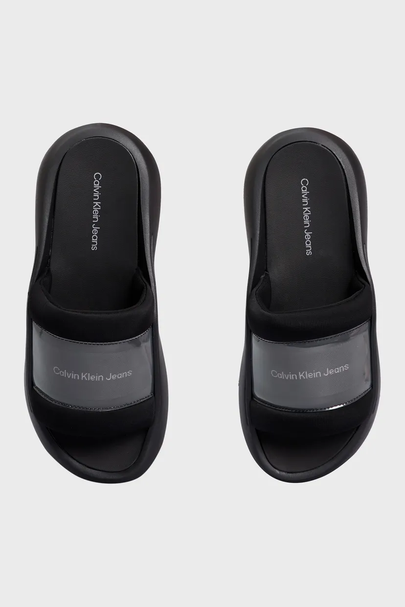 Мужские черные слайдеры HYBRID SANDAL TPU IN LUM 4