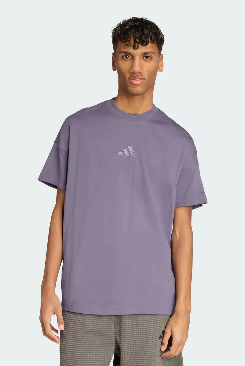 Чоловіча фіолетова футболка ALL SZN adidas JX5086 — MD-Fashion