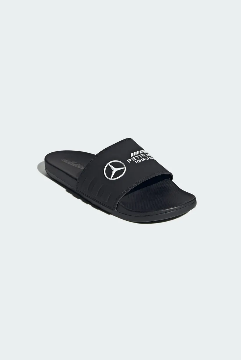 Чорні слайдери Mercedes - AMG Petronas Formula One Team Adilette Comfort 4