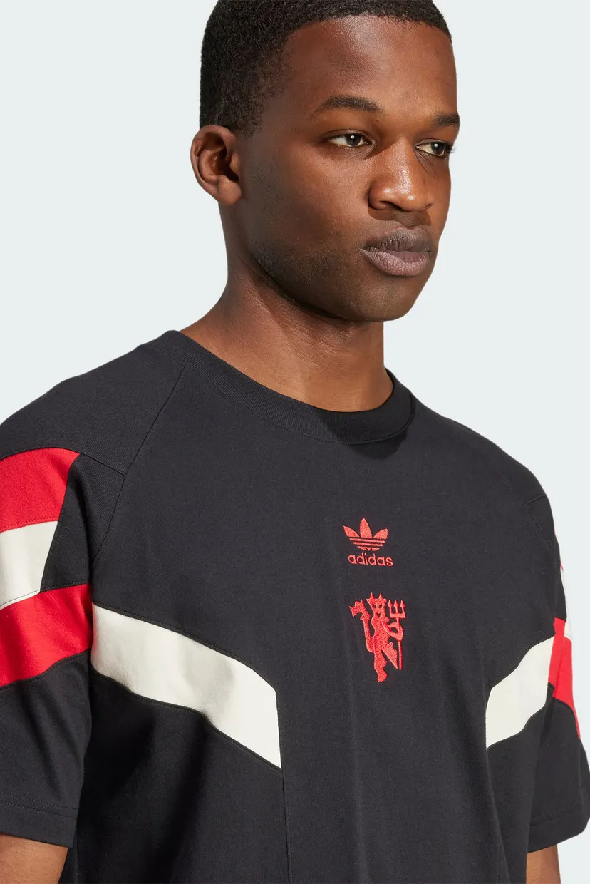 Мужская черная футболка Manchester United Originals 4