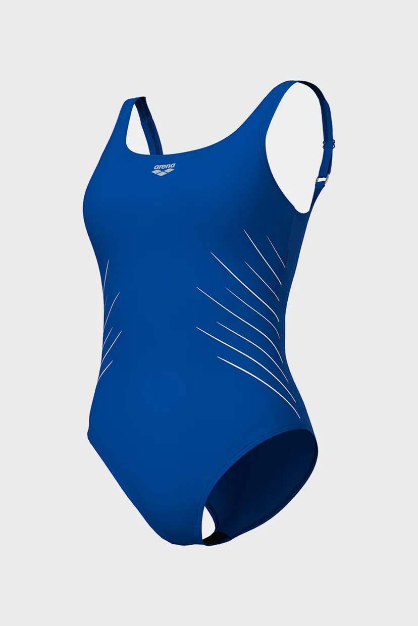 Женский синий купальник SWIMSUIT ISA SQUARED BACK C CU 9