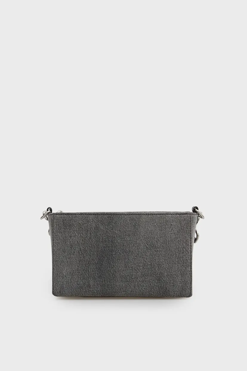Женская серая джинсовая сумка HEART-D CAMERA BAG II 4