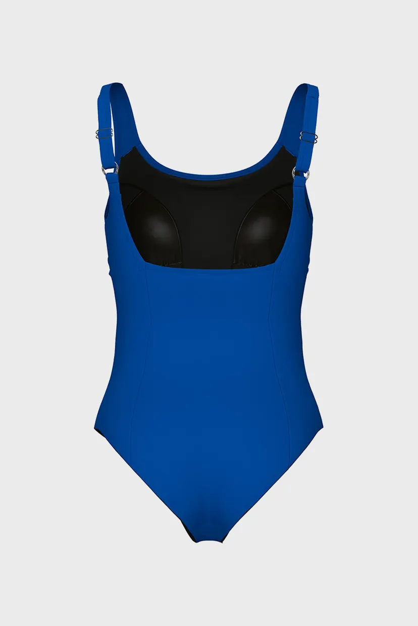 Жіночий синій купальник SWIMSUIT LILI SQUARED BACK 7