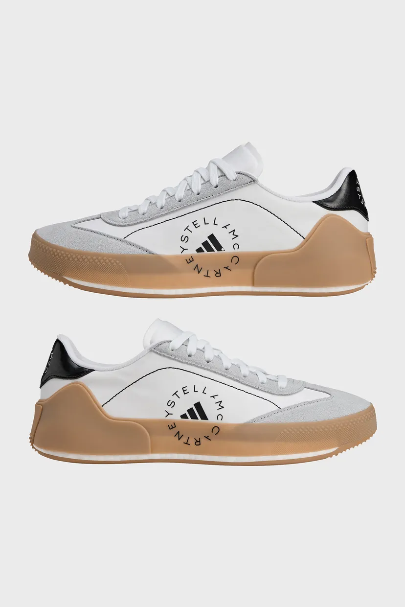 Женские белые кроссовки adidas by Stella McCartney Court Boost 8