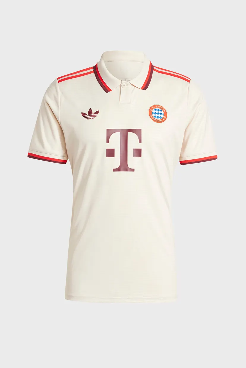 Мужское белое поло FC Bayern 24/25 Third 6