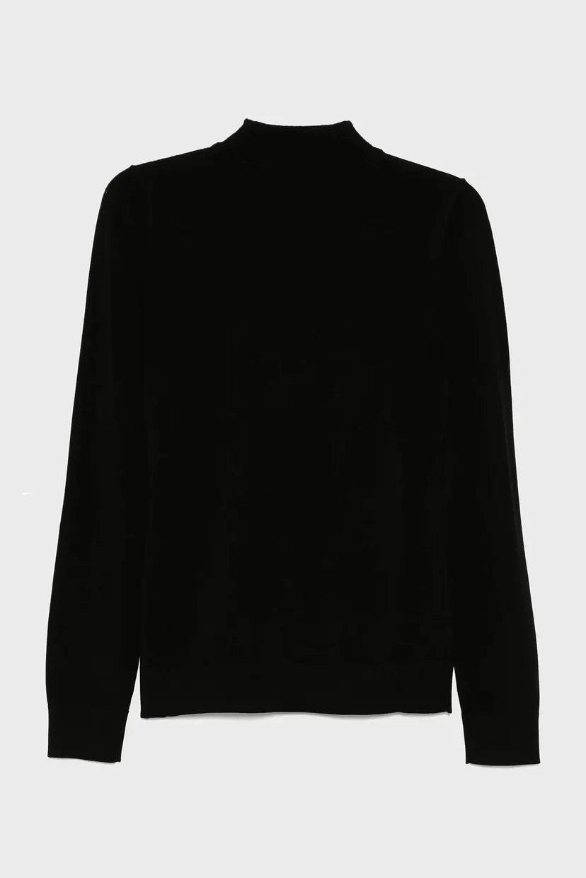 Женский черный гольф CLASSIC TURTLE NECK 6