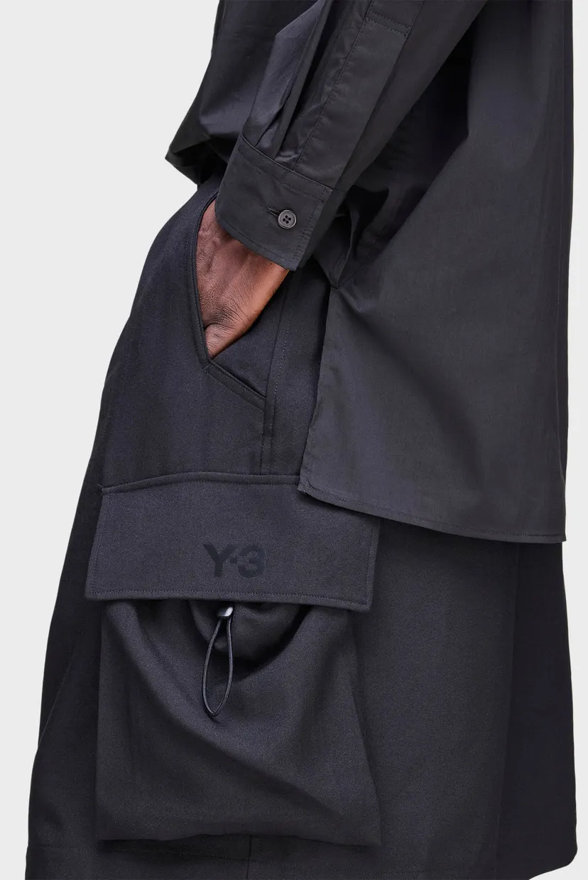 Чорні шорти Y-3 SPORT UNIFORM CARGO (унісекс) 6