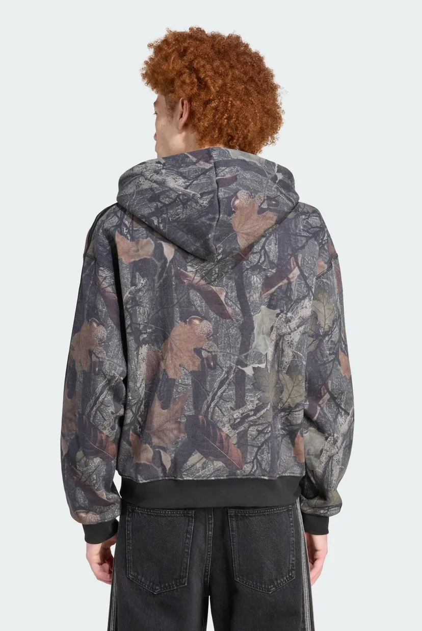 Мужское худи с узором Camo Hooded Full-Zip adidas JY2775 — MD-Fashion