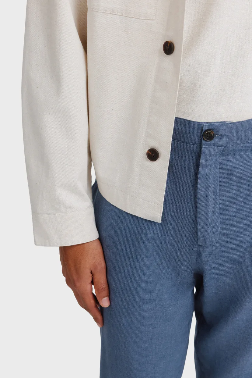 Мужские голубые брюки comfort slim fit 5