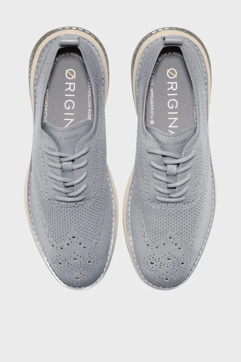 Чоловічі сірі броги ØriginalGrand Energyweave Stitchlite™ Wingtip Oxford 4