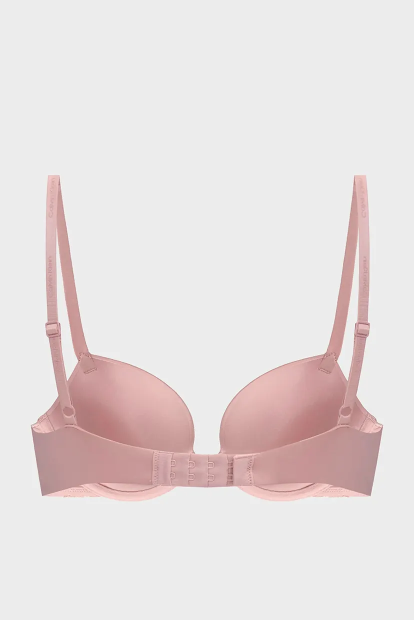 Женский розовый бюстгальтер PUSH UP PLUNGE 8