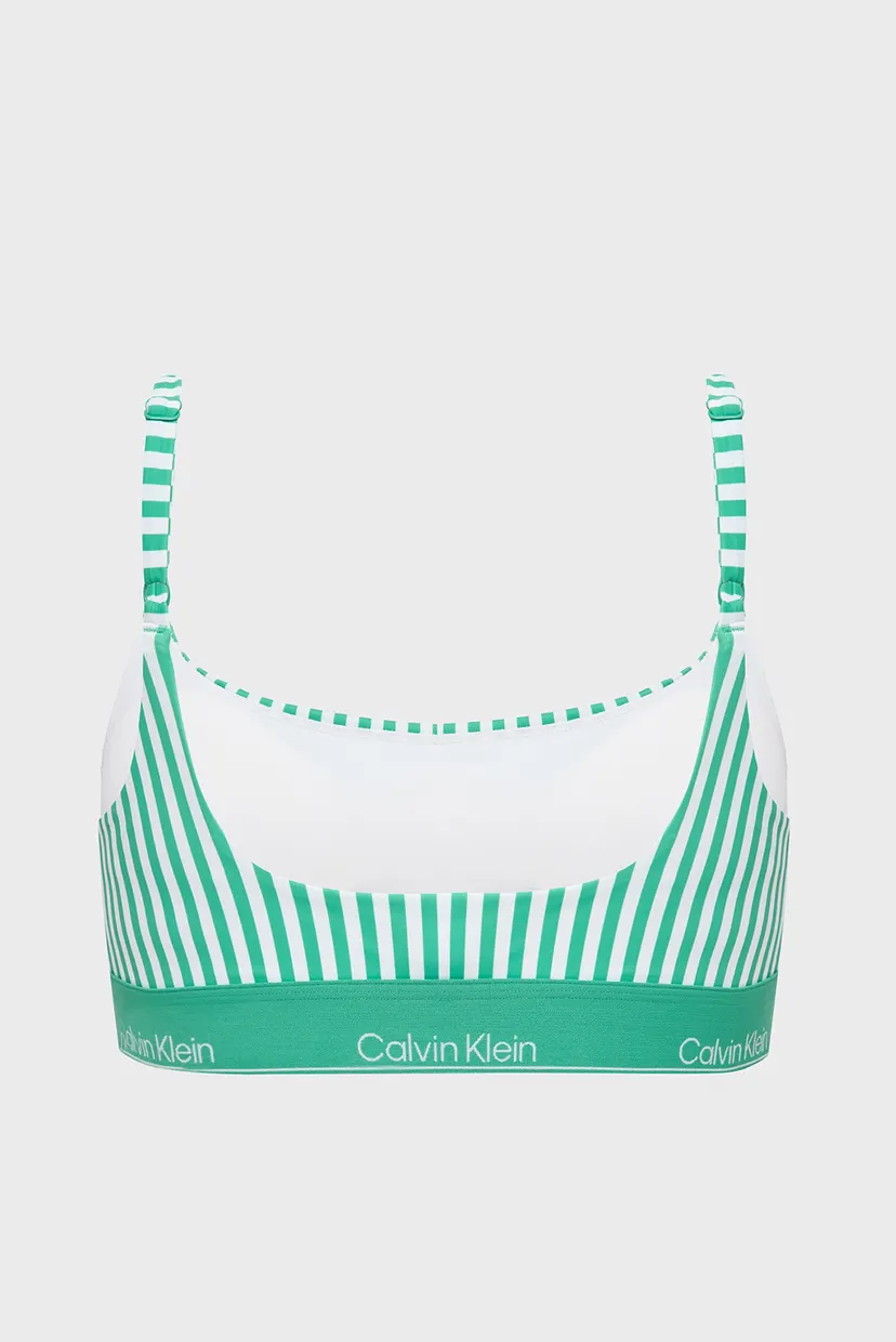 Жіночий ліф від купальника у смужку SQUARE NECK BRALETTE 7