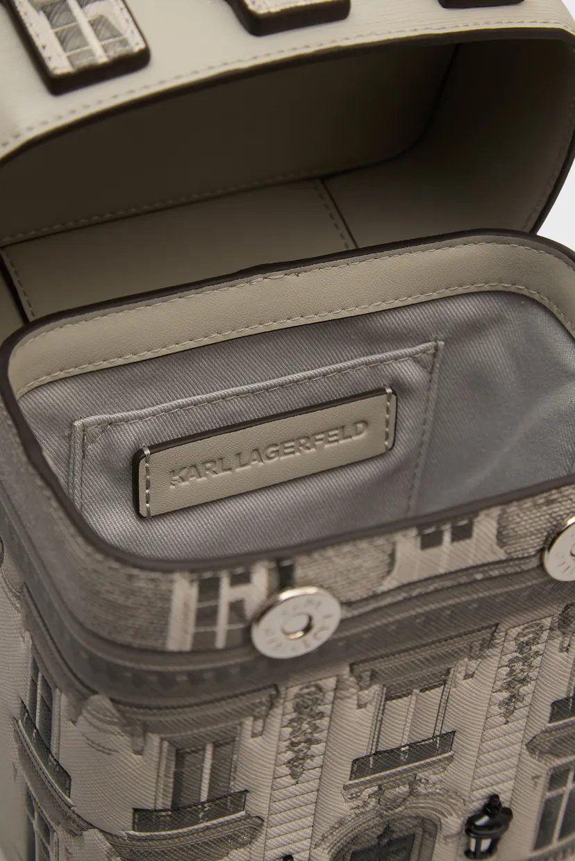 Женская серая сумка MINI TOTE 5