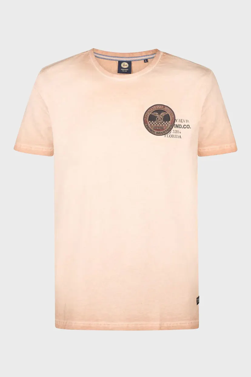 Мужская бежевая футболка Men T-Shirt SS 6