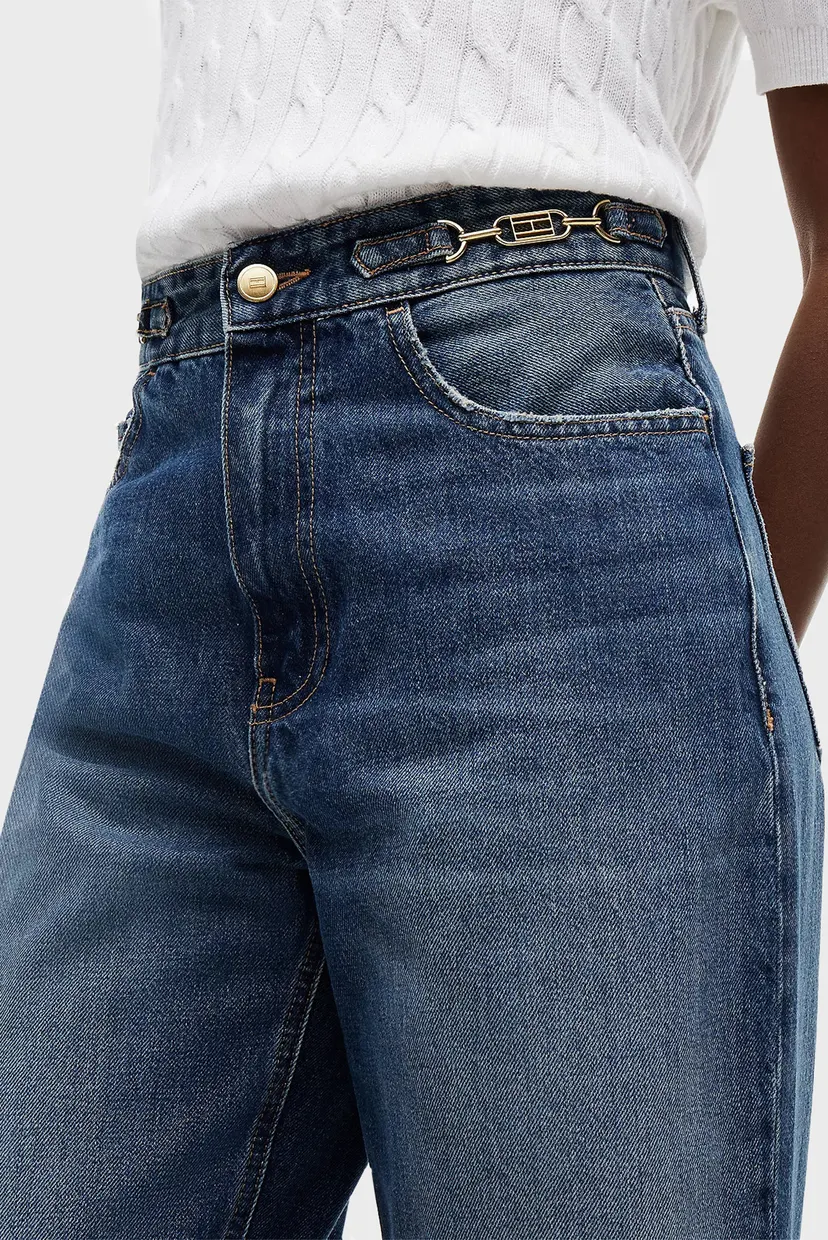 Жіночі сині джинси TAPERED CAM HW ANKLE 4