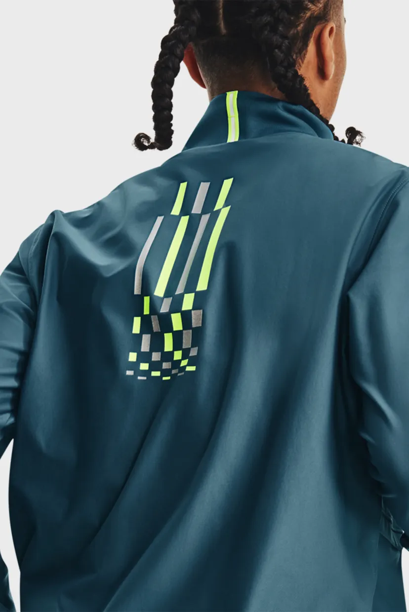 Чоловічий синій анорак UA RUN ANYWHERE PULLOVER 4