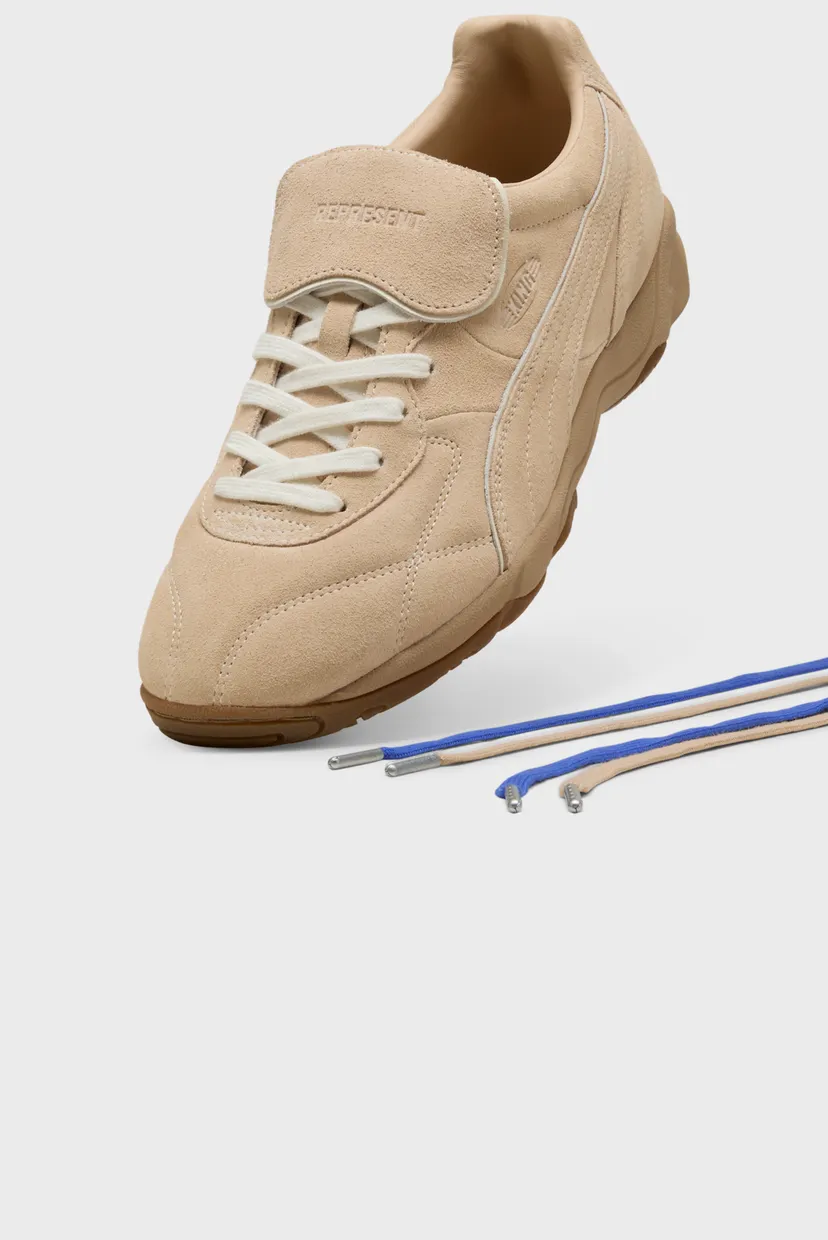 Бежеві кросівки PUMA x REPRESENT KING Indoor Sneakers Unisex 6