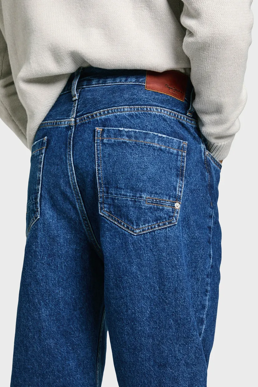 Мужские синие джинсы LOOSE JEANS INFUSED BLUE 5
