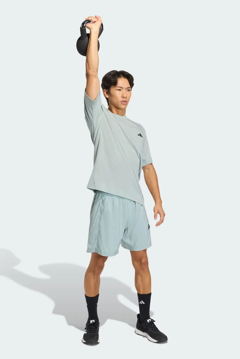 Мужская мятная футболка Workout Essentials FeelReady adidas KD5495