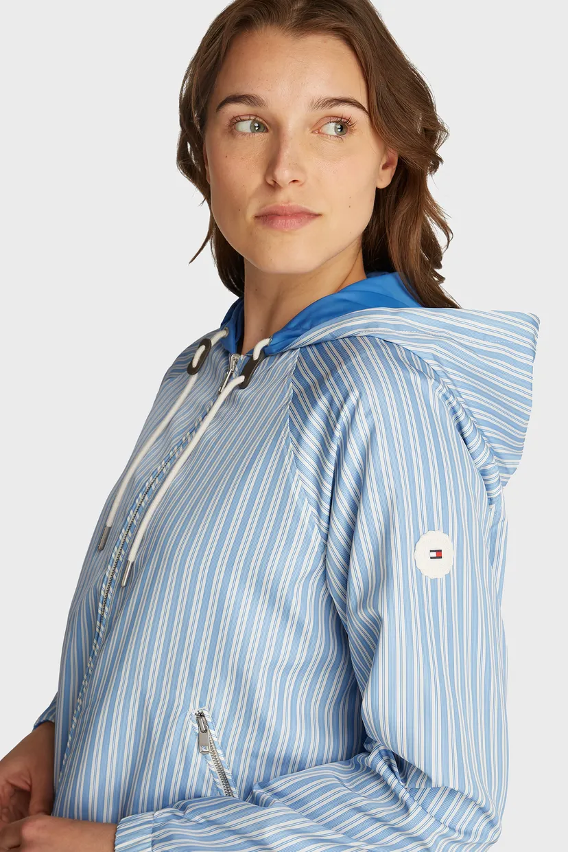 Жіноча двостороння вітровка PRINTED STRIPE REV WINDBREAKER 4