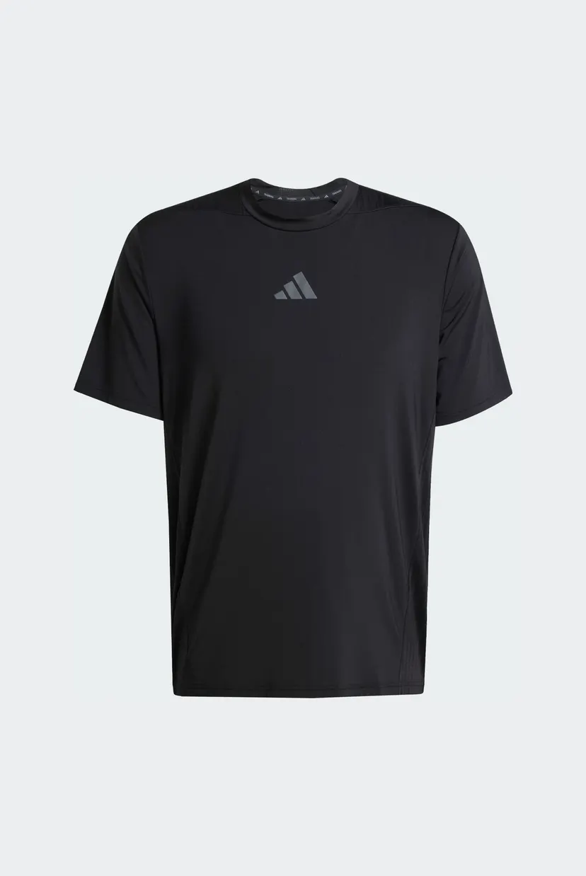 Чоловіча чорна футболка Designed-for-Training Intensity 6