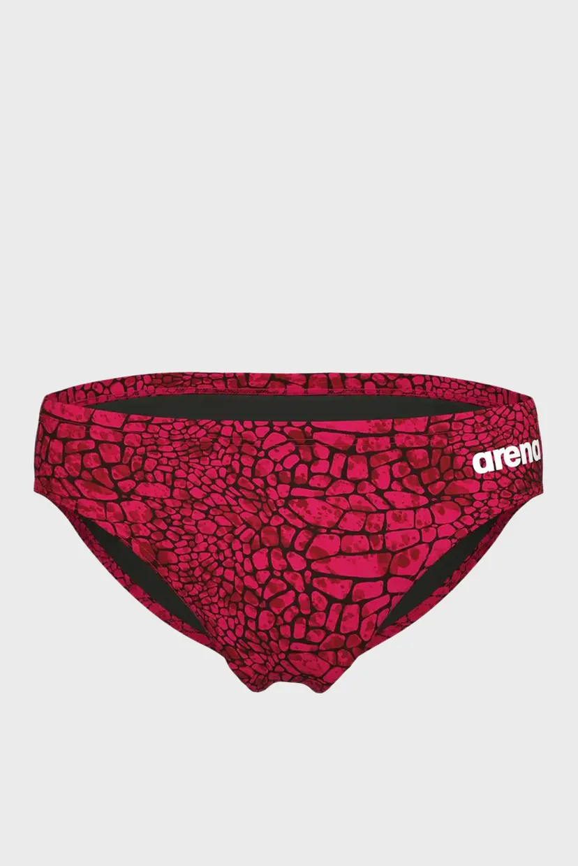 Чоловічі червоні плавки з візерунком SNAKESKIN SWIM 3