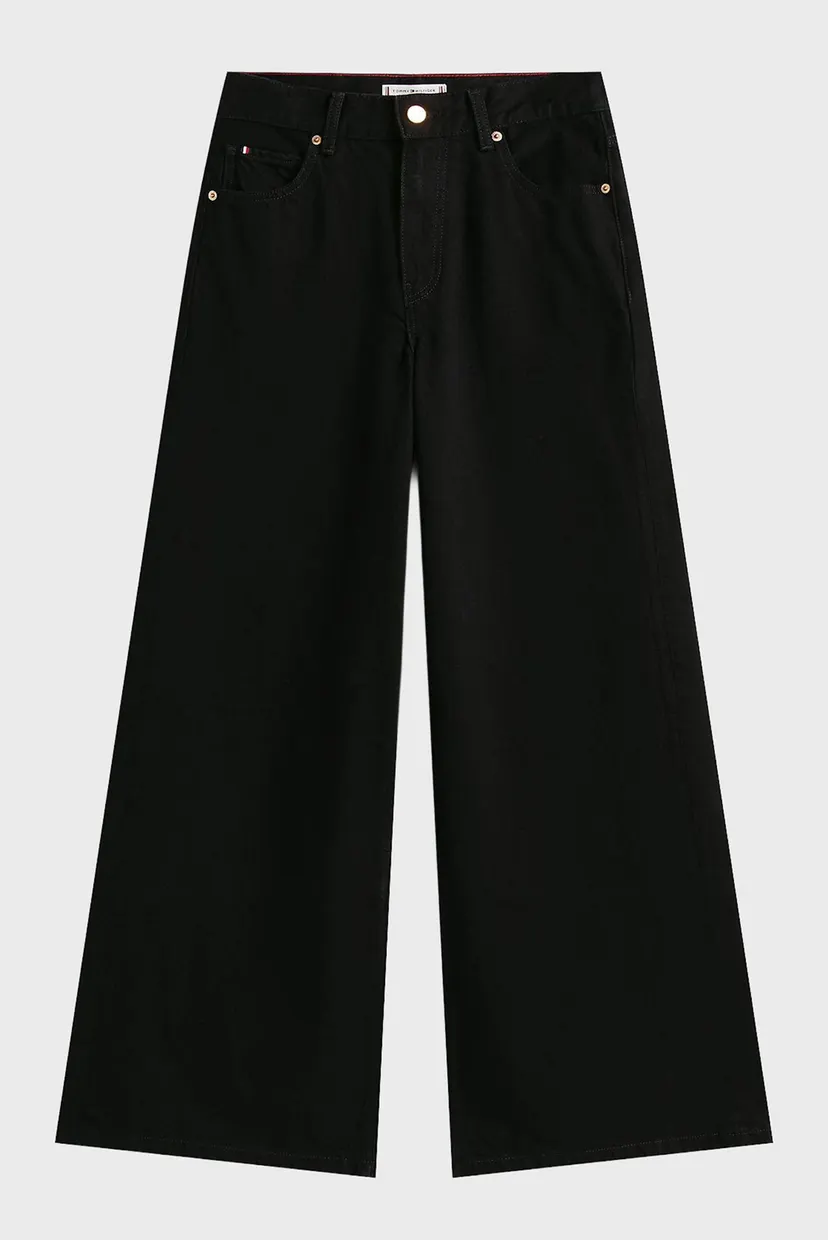 Женские черные джинсы DNM BLACK 70's WIDE LEG 5